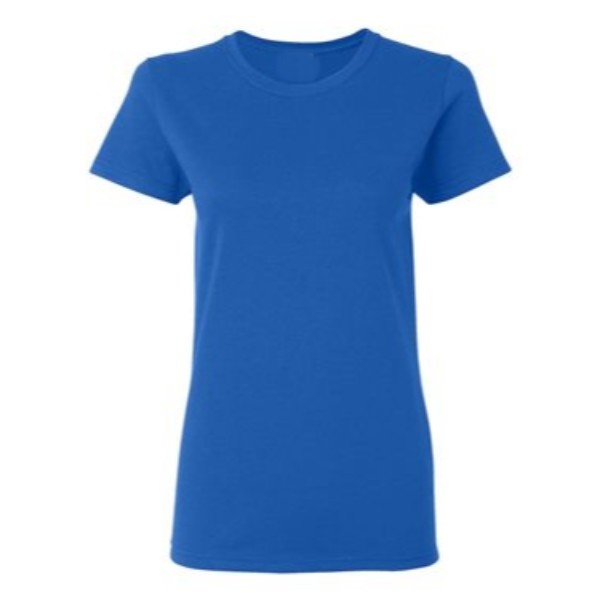 11 columbia blue plain blank women t shirt front